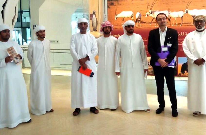 Student’s visit to Sheikh Zayed Desert Learning Center