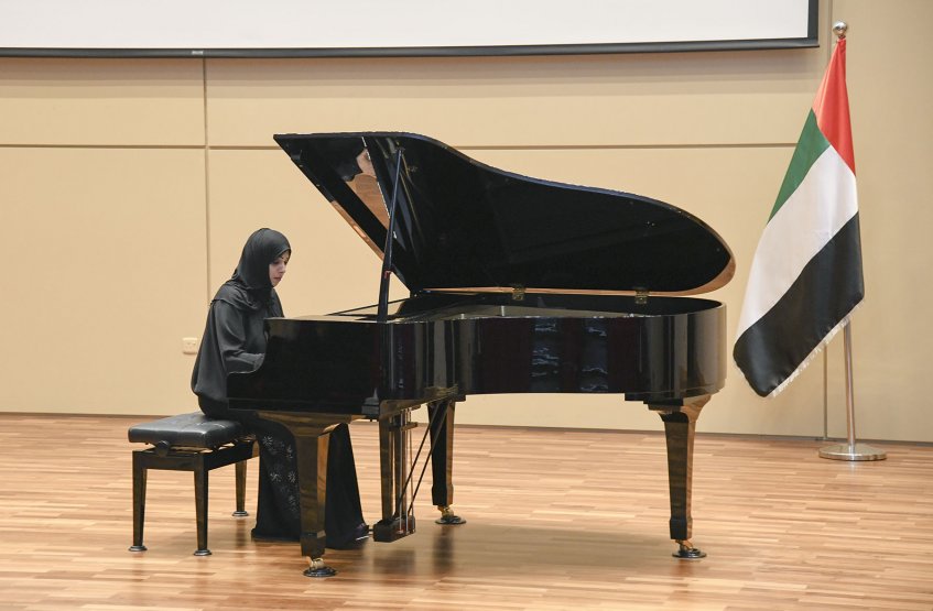 Hosting the UAE's first music composer 