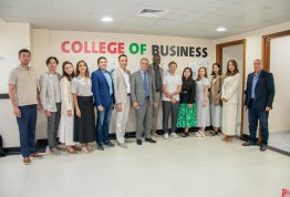 The Visit of the Russian Delegation to Al Ain University