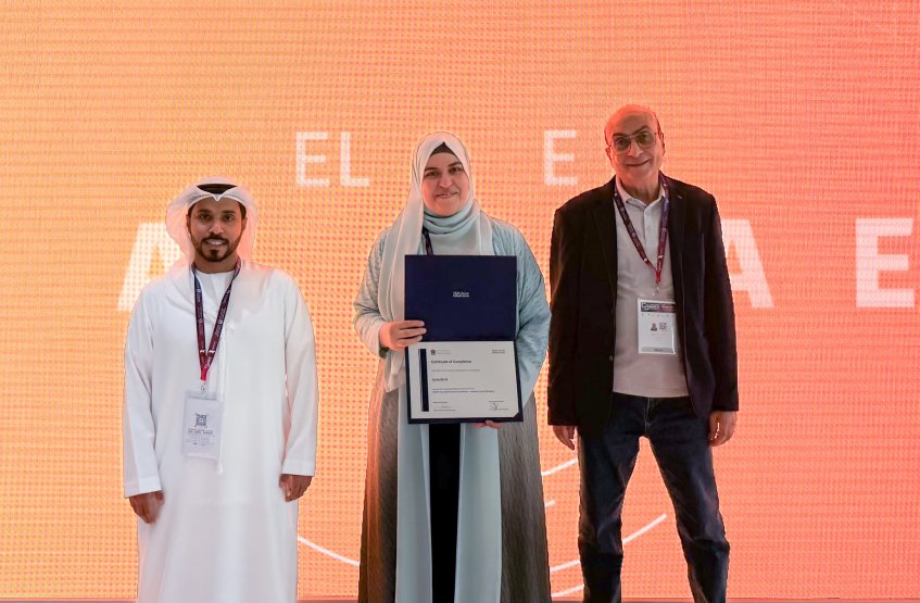 تكريم مشروع Solar BriX في اصنع في الإمارات 